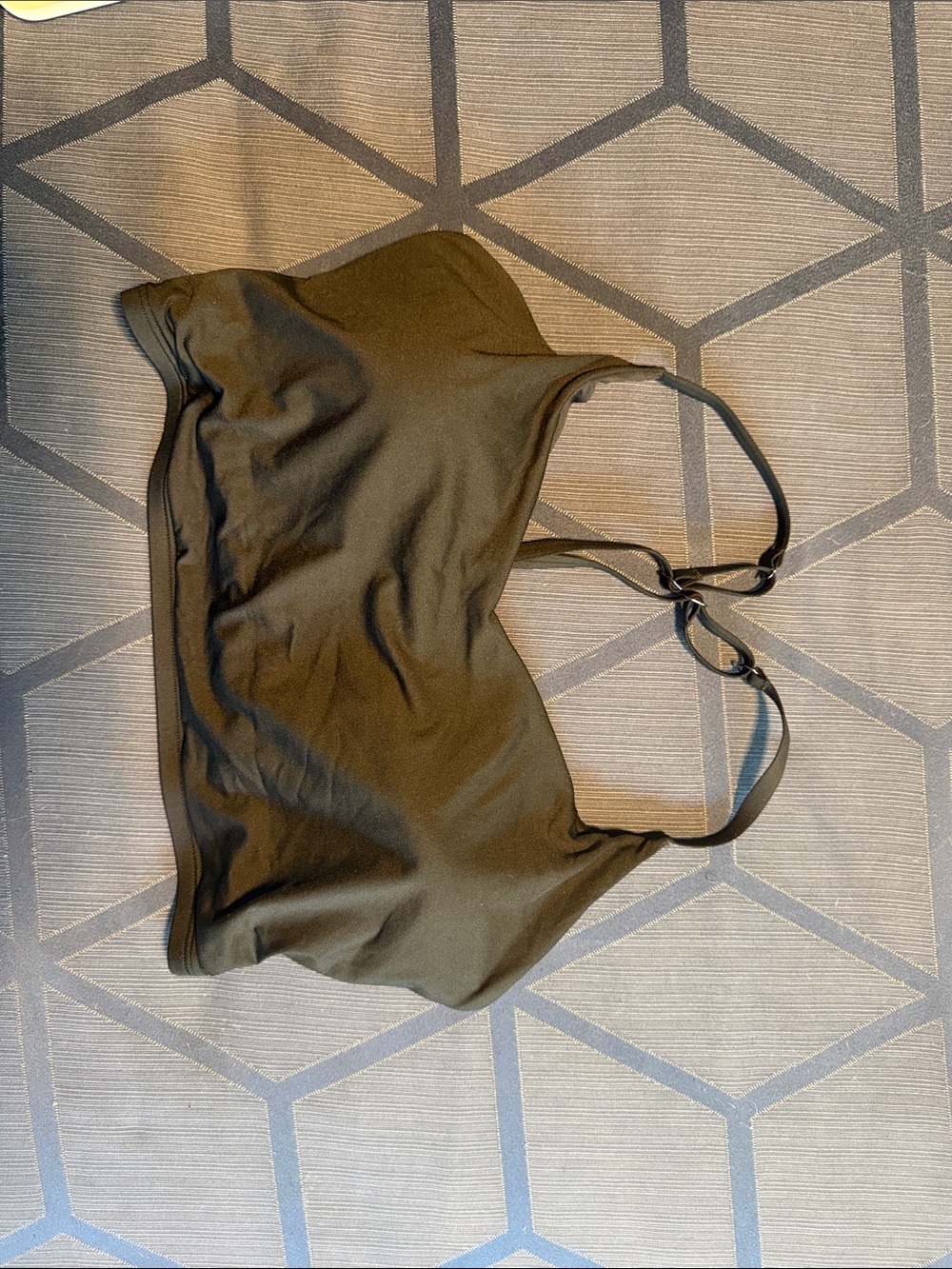 Athleta Black Swim Top NWOT